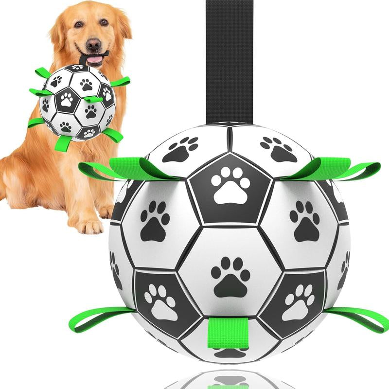 Balls, Soccer Ball Outdoor and Indoor, Herding Ball Dogs,Durable Balls Medium and Larger Size, Puppy Birthday Gifts, Tug Interactive Giant Tennis Ball Pet Product Tool Smart Interactive Cat Ball Smart Pet Keep Pet Chew Dog Toy Record Second