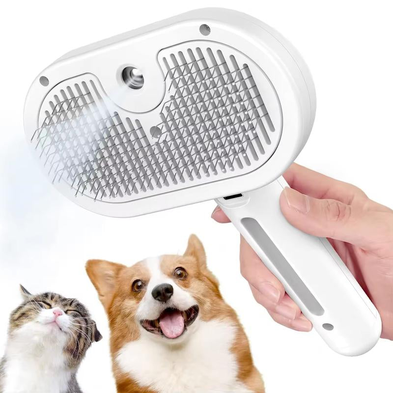 Pet Spray Hair Removal Comb Dog Brush Cat Brush Shedding Grooming Tool for Pets Supplies