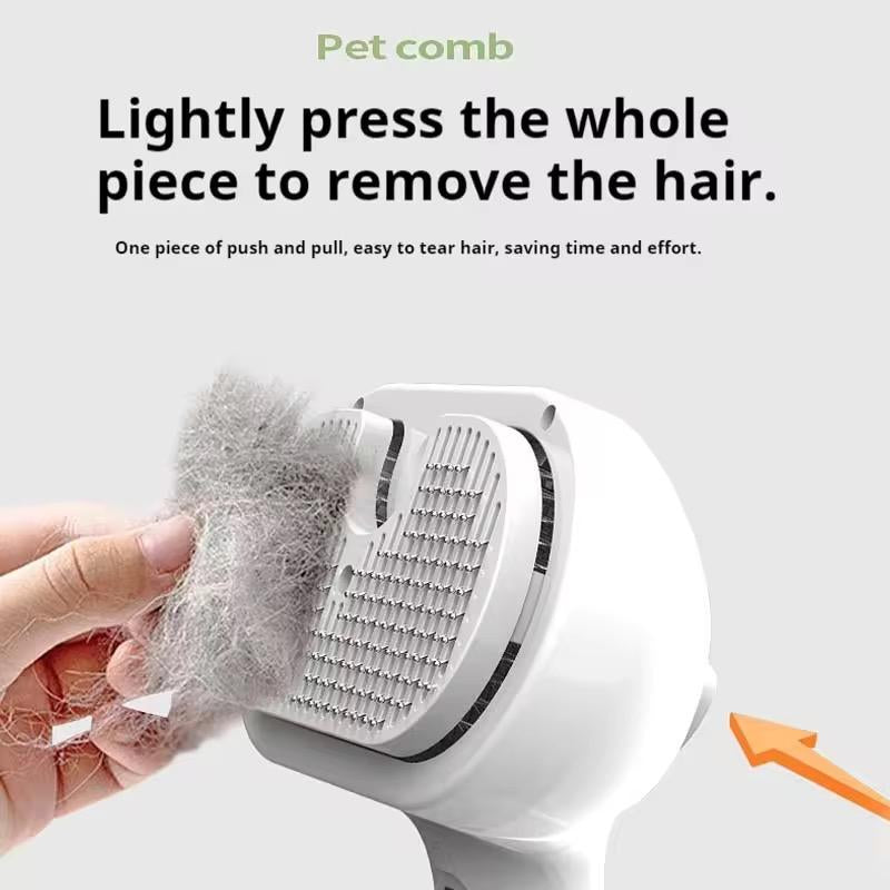 Pet Spray Hair Removal Comb Dog Brush Cat Brush Shedding Grooming Tool for Pets Supplies