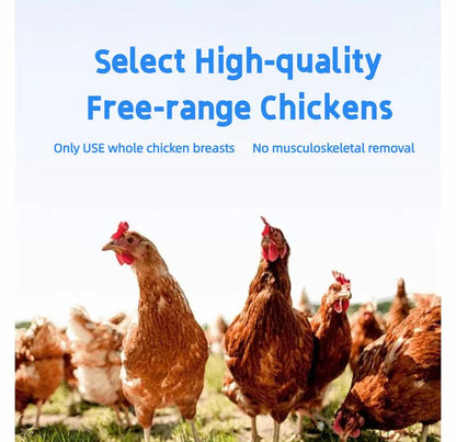 [Chirstmas Sale]Whole Freeze Dried Healthy Raw Meat Treats for Dogs & Cats- 1 Ingredient Low Fat Low Allergen High Protein Pet Snacks